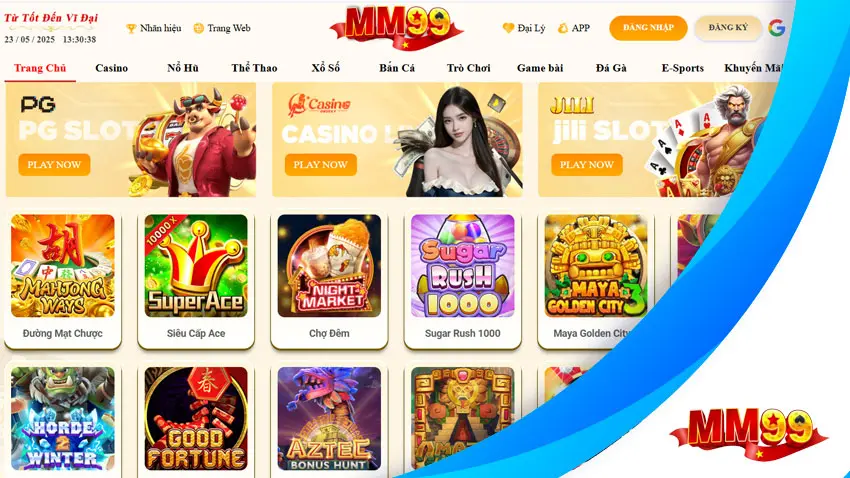 MM99 - Link Chính Thức Nhà Cái MM99 Slot Tặng 99K 2 mm99 mang đến giao diện hiện đại, tối ưu trải nghiệm