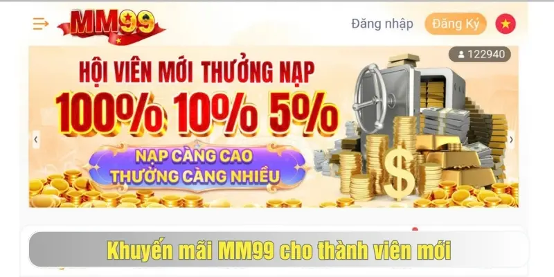 mm99 mang đến cho tân thủ những khuyến mãi nào?